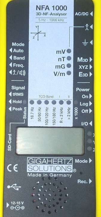 NFA1000 измеритель/детектор электромагнитного поля